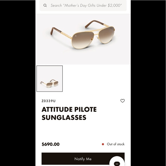 ❌GONE❌Louis Vuitton Attitude Pilote Sunglasses - Picture 9 of 11